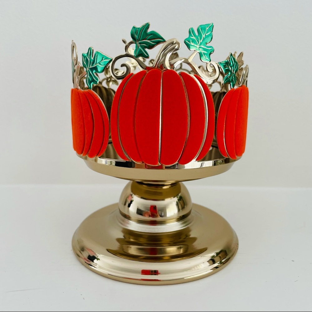 Bath and Body Works Velvet Pumpkin Candle Holder